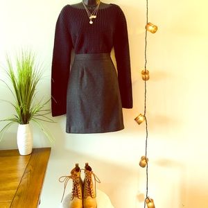 Ralph Lauren Navy Blue 100% Cotton Knit Sweater